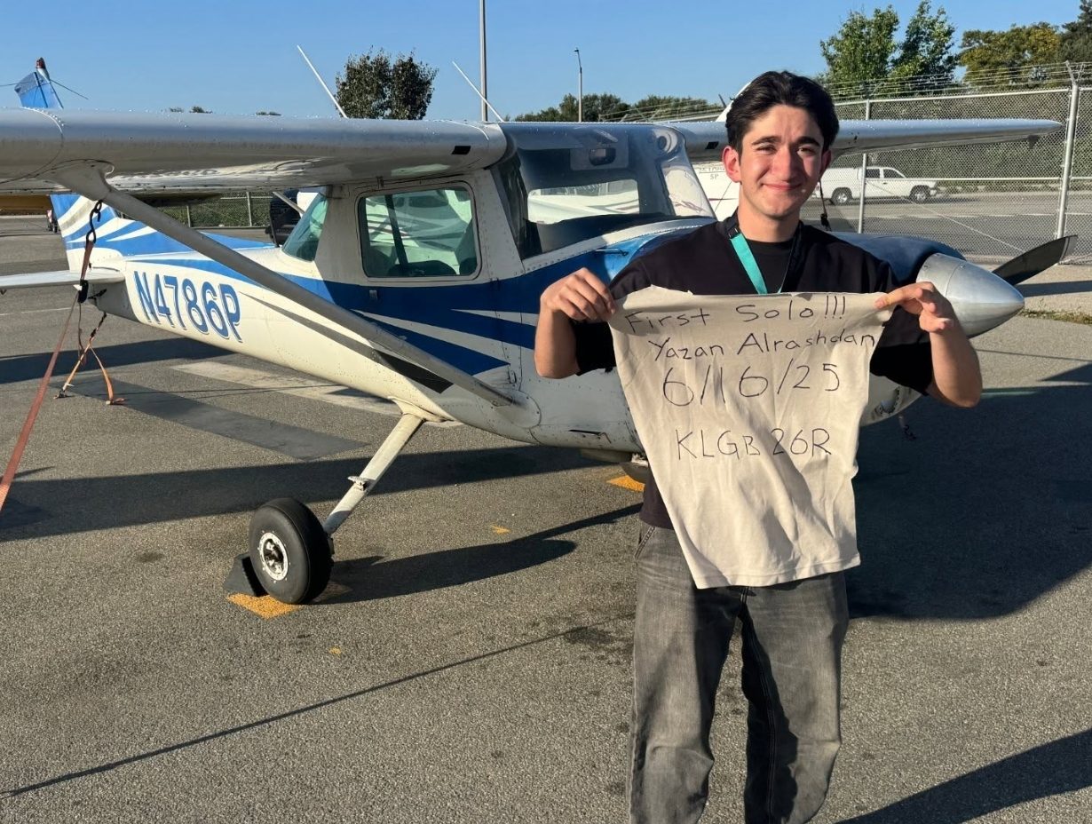 Aces High student milestone