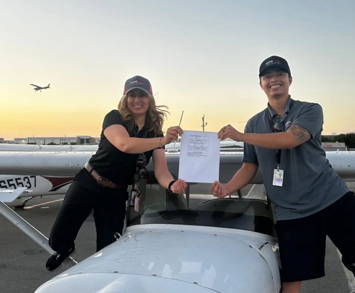 Aces High student milestone
