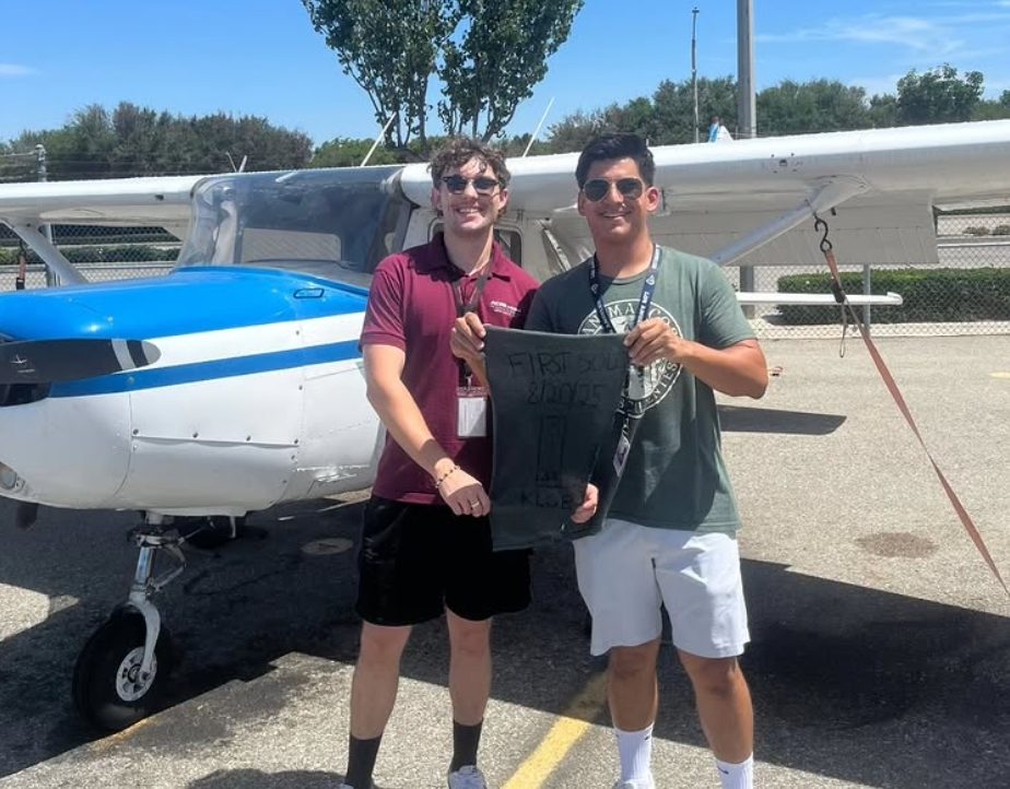 Aces High student milestone