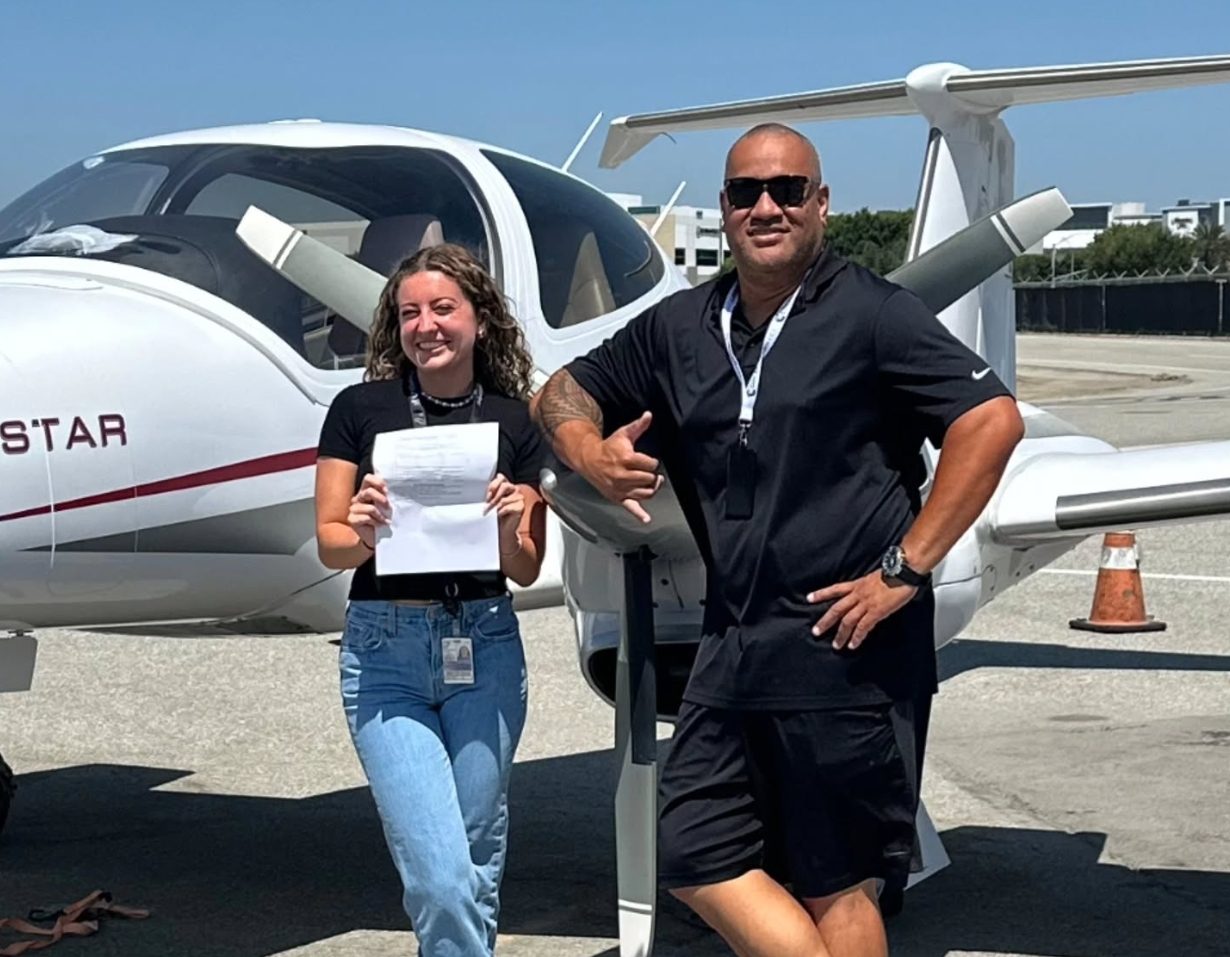 Aces High student milestone