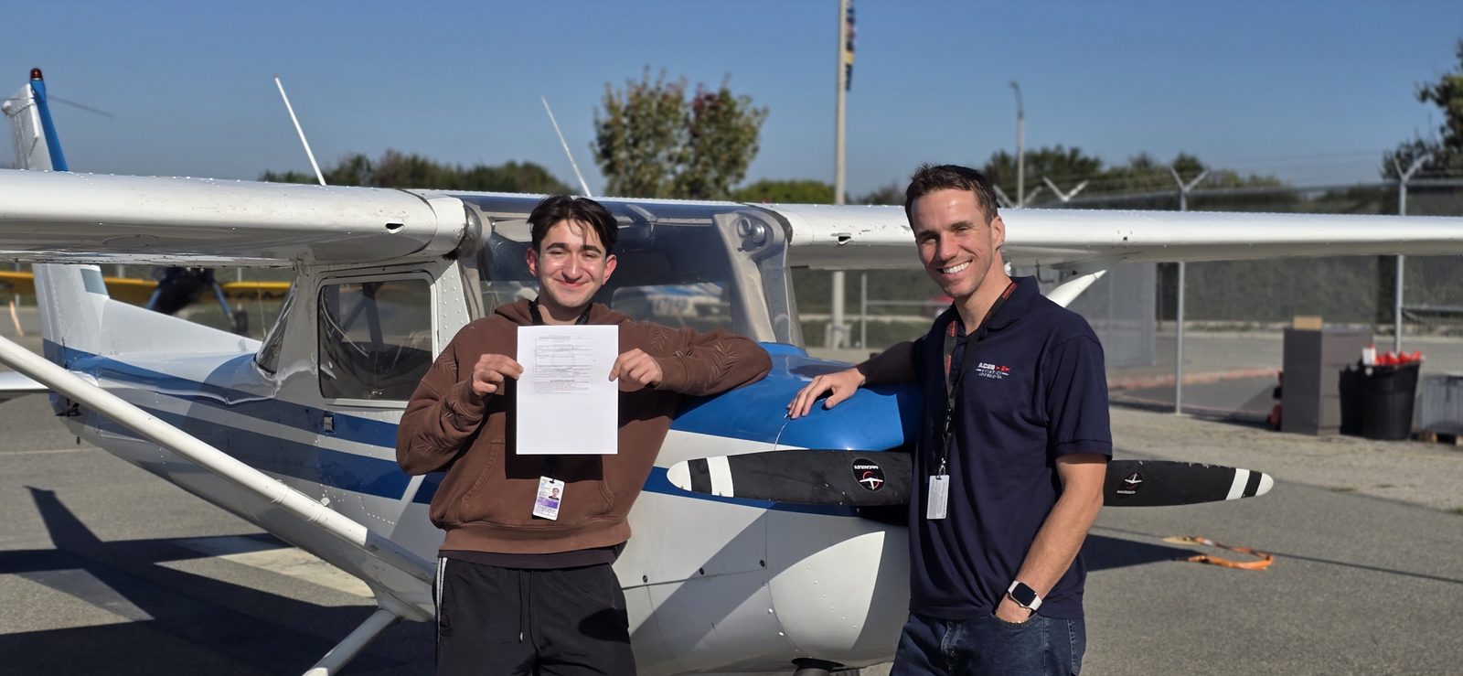 Aces High student milestone