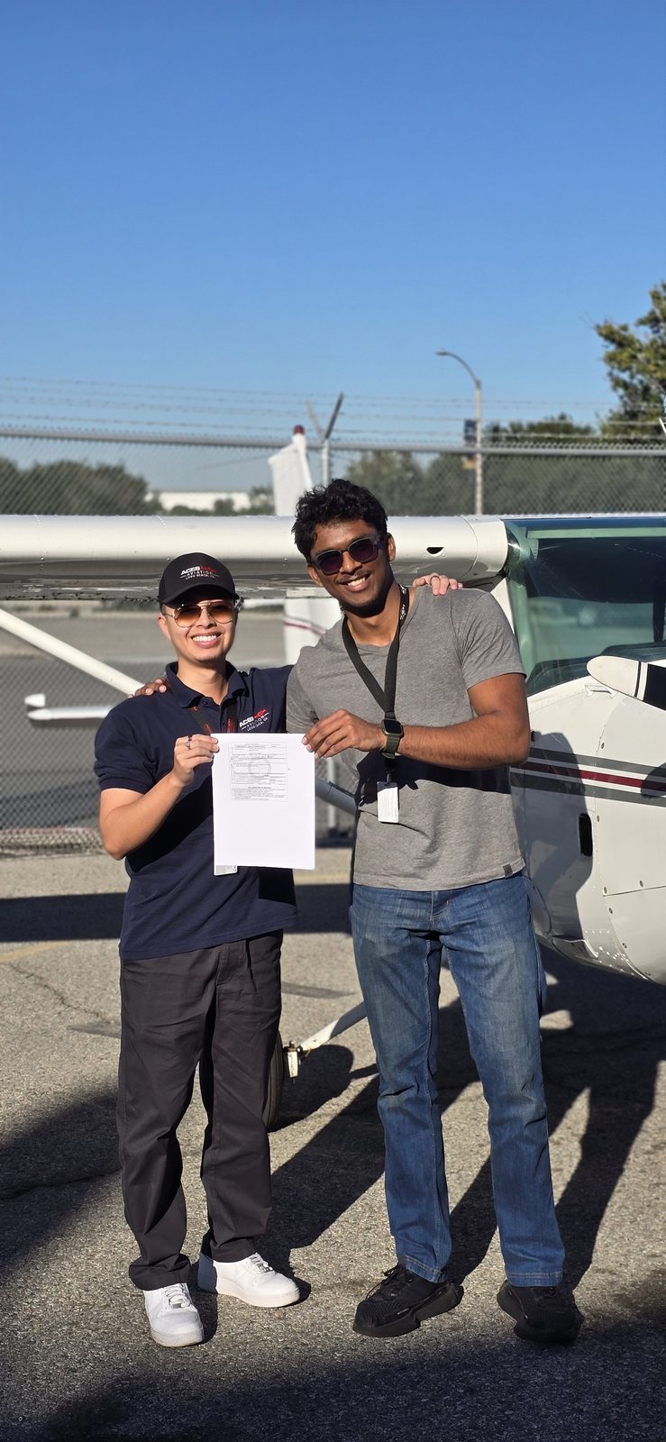 Aces High student milestone