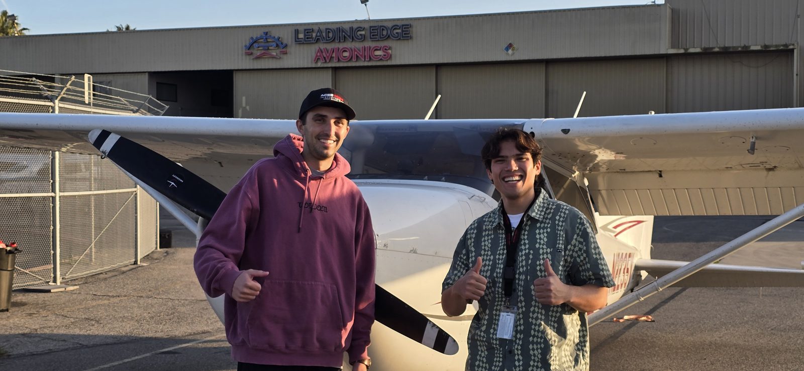 Aces High student milestone