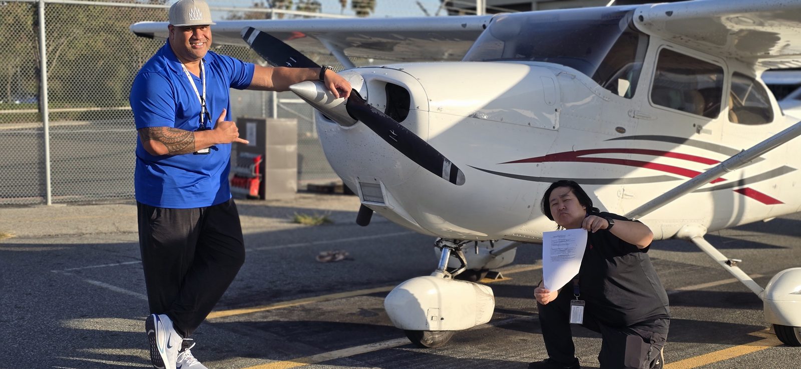Aces High student milestone