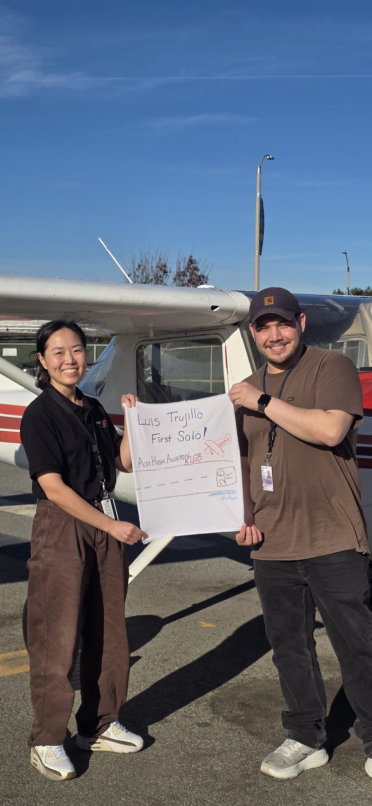Aces High student milestone