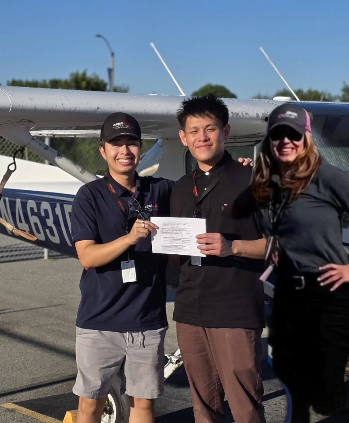 Aces High student milestone