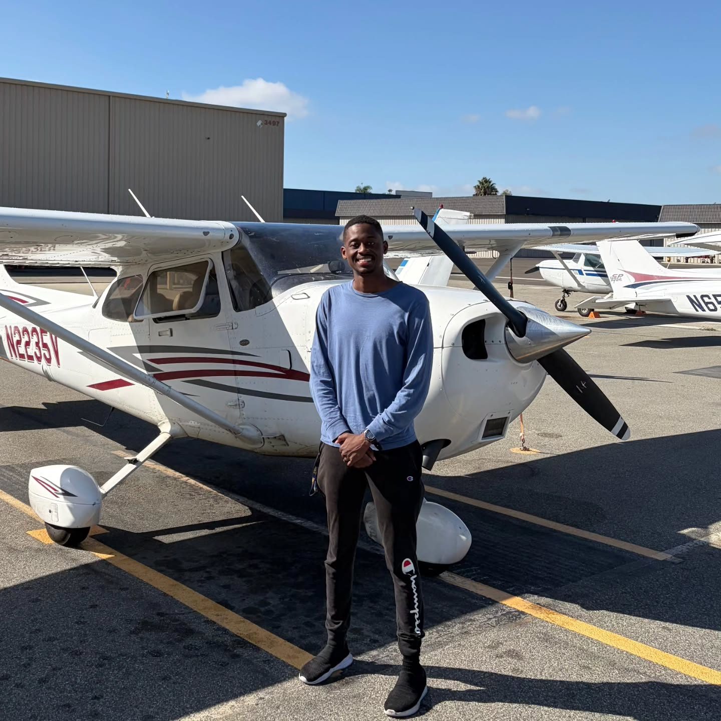 Aces High student milestone