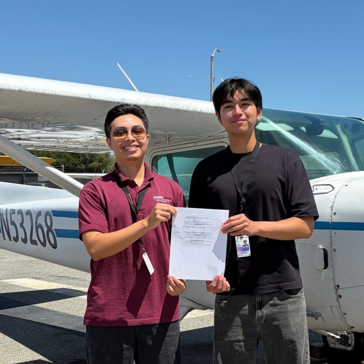 Aces High student milestone