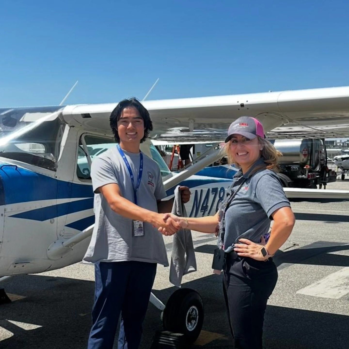 Aces High student milestone