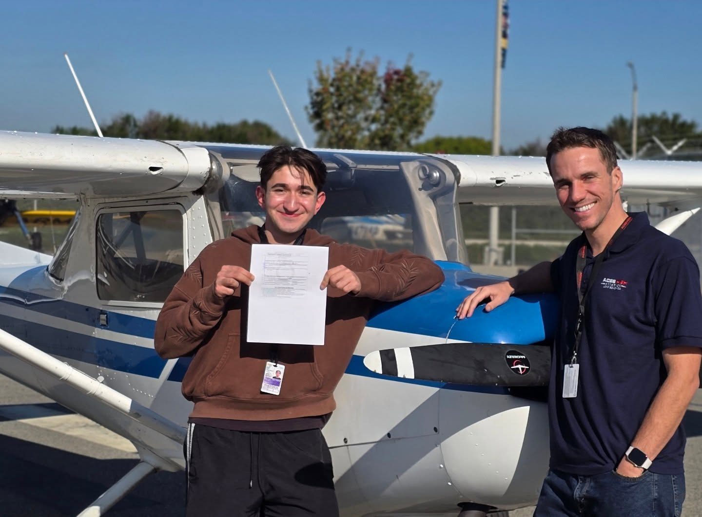 Aces High student milestone