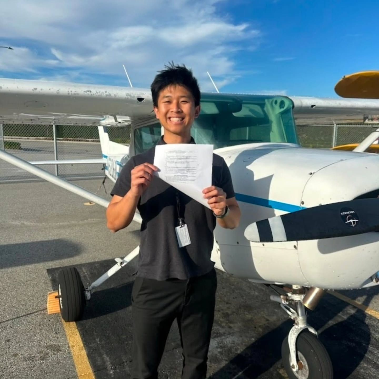 Aces High student milestone