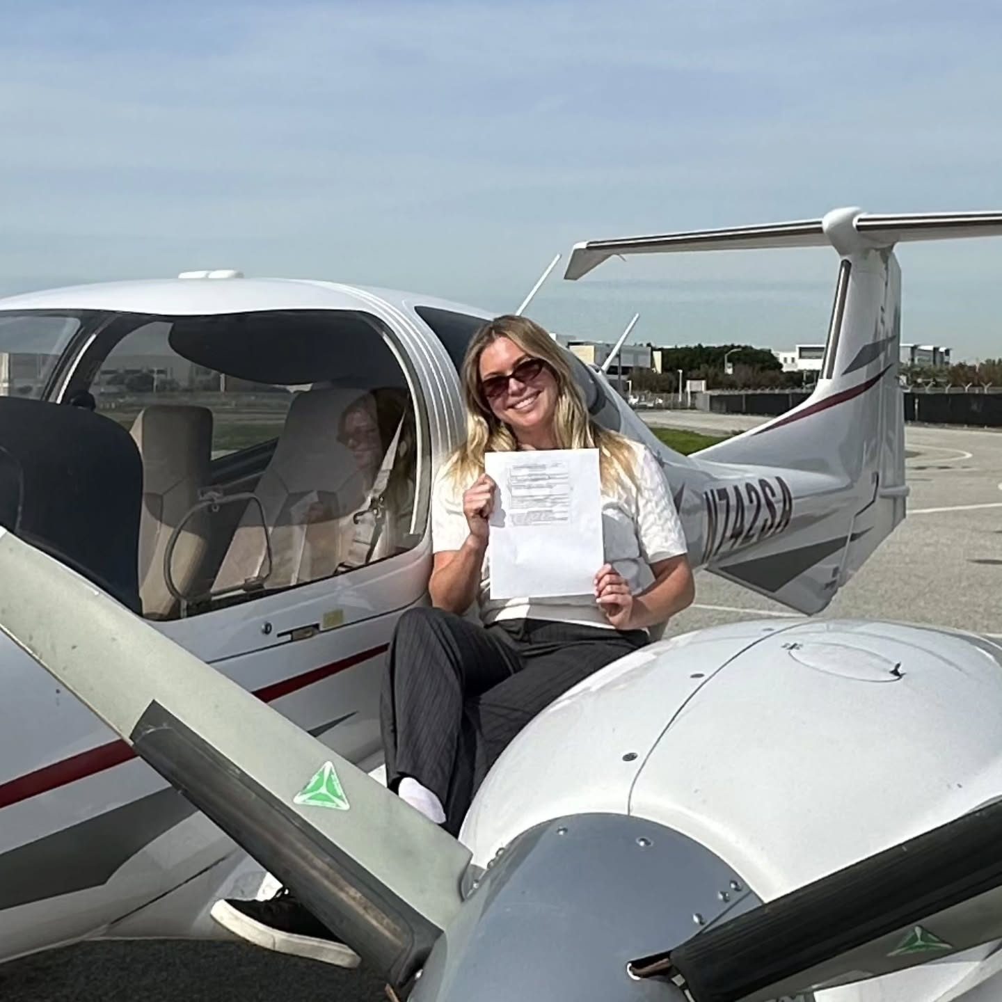 Aces High student milestone