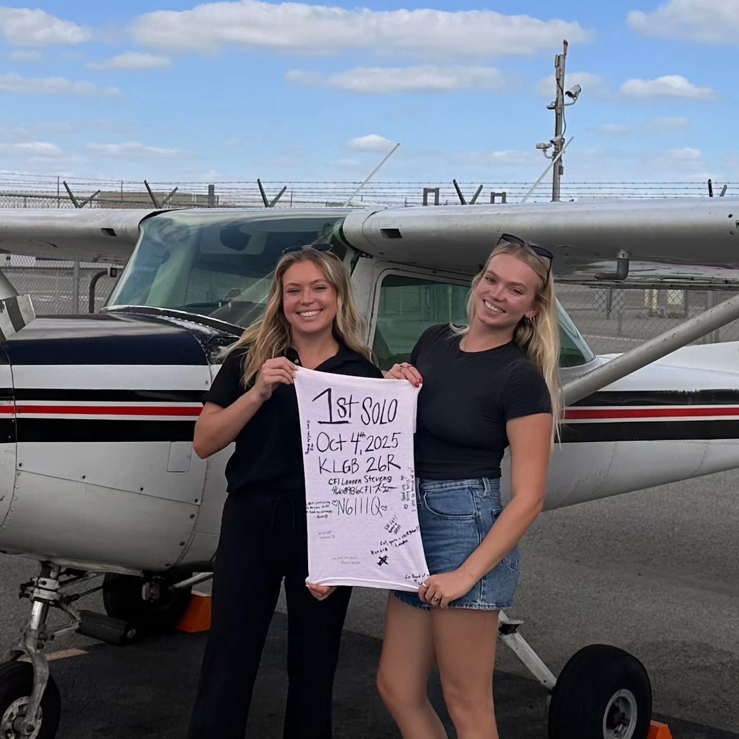 Aces High student milestone