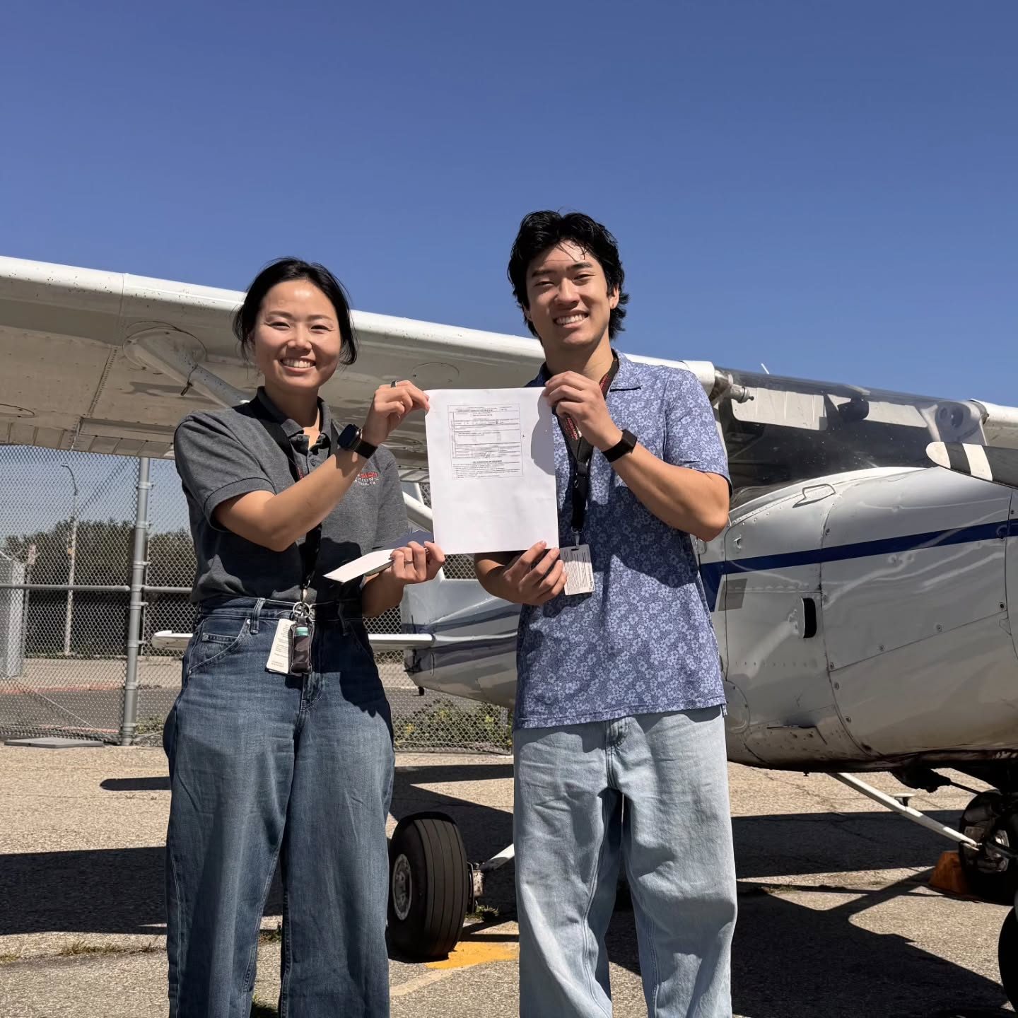Aces High student milestone
