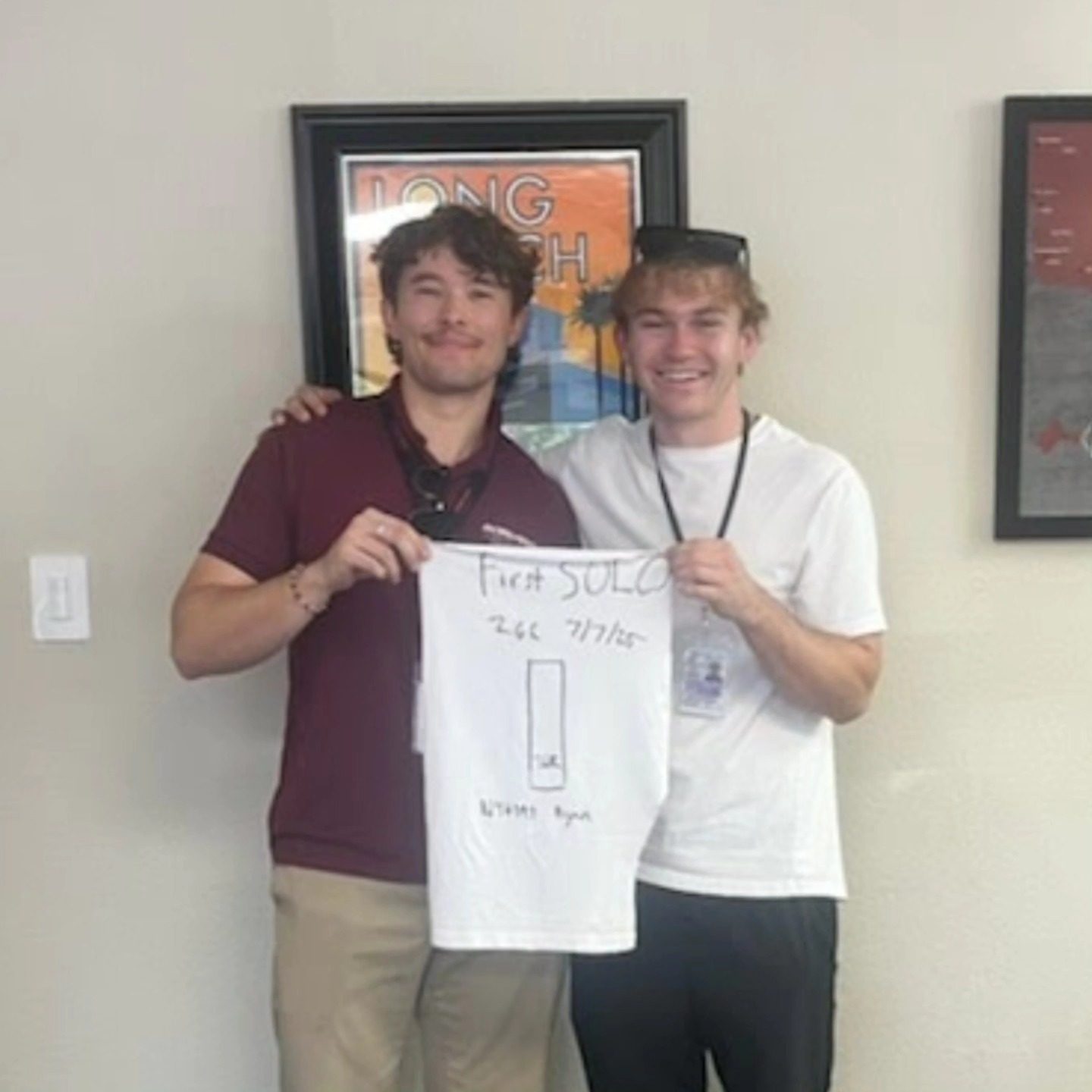 Aces High student milestone