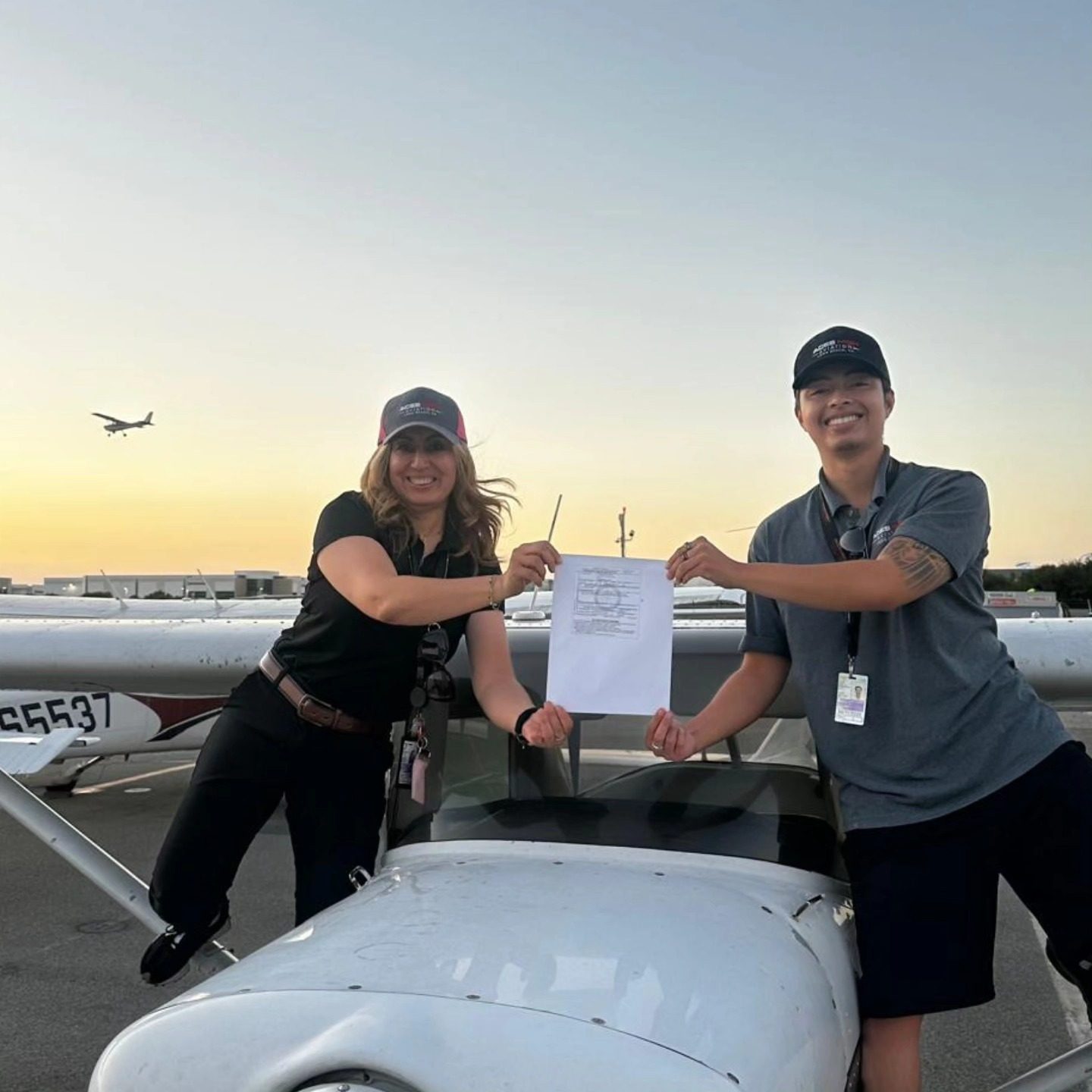 Aces High student milestone