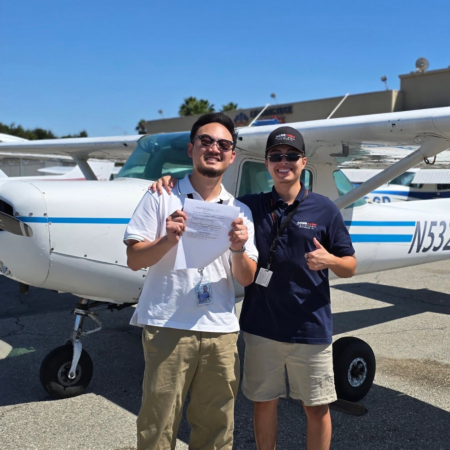Aces High student milestone