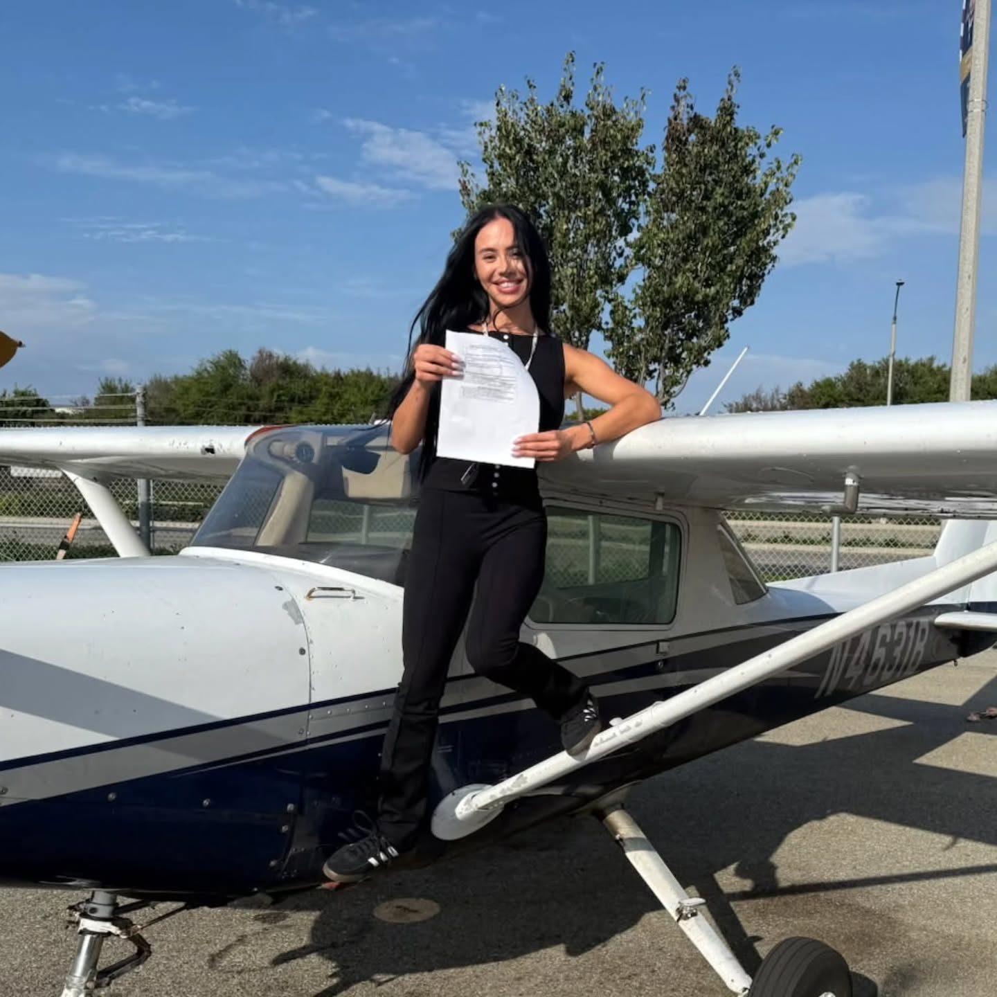 Aces High student milestone