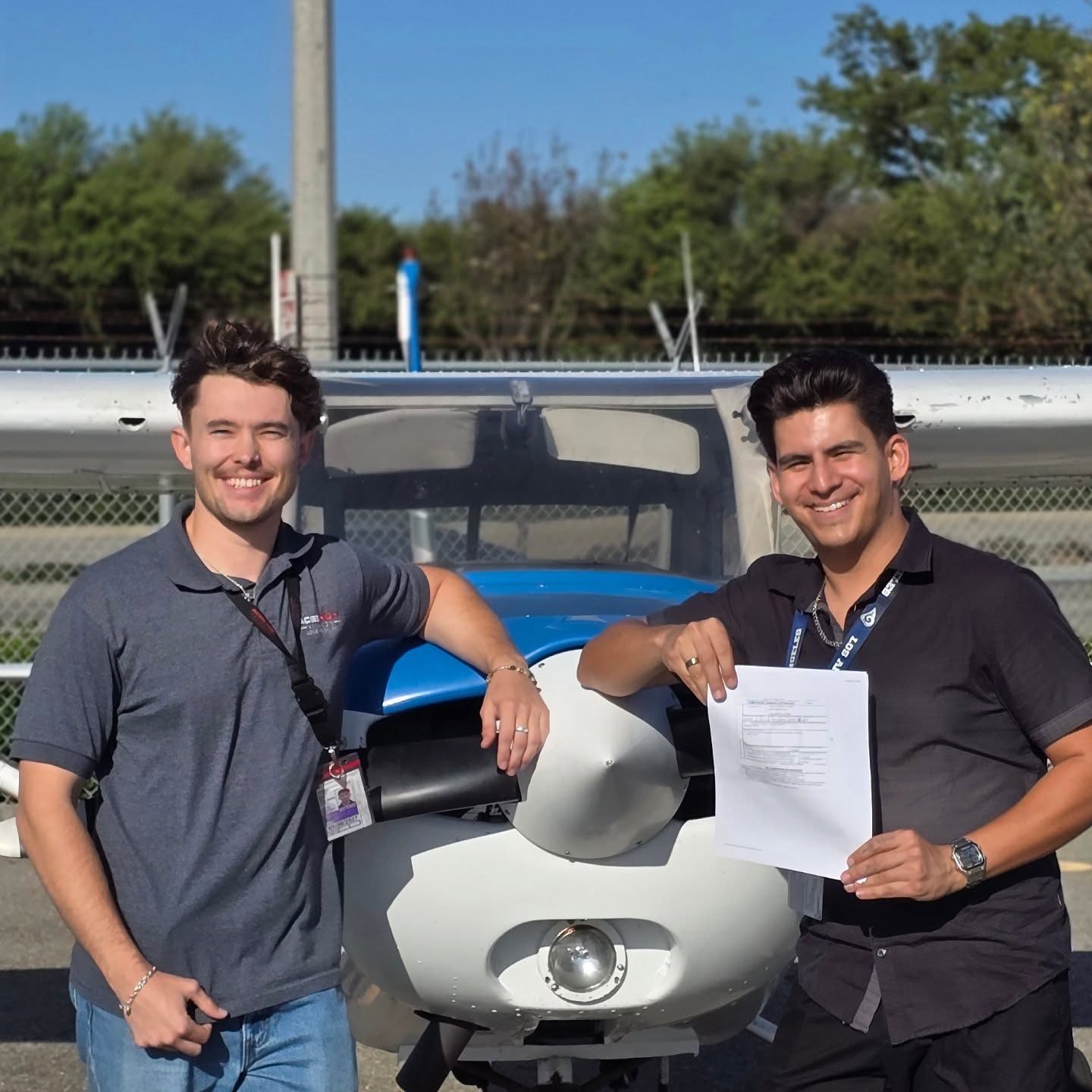 Aces High student milestone