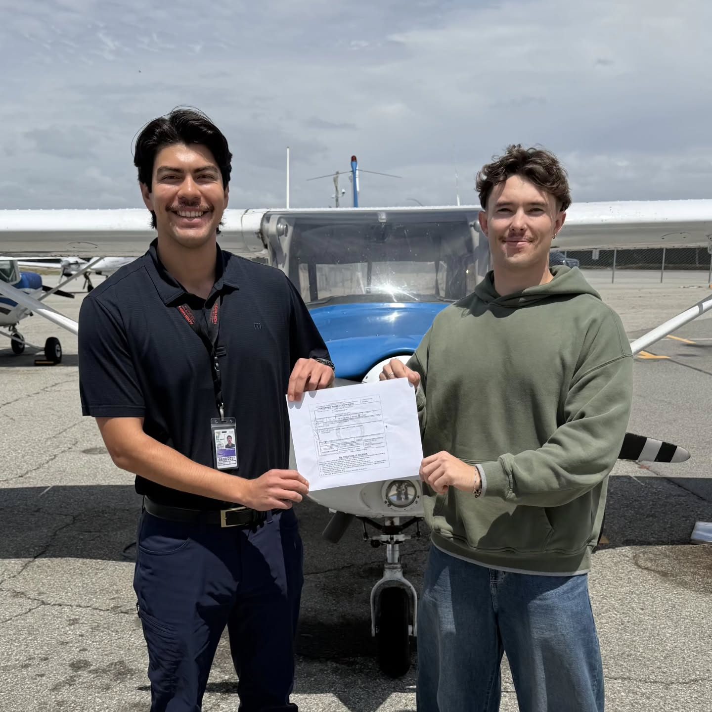 Aces High student milestone