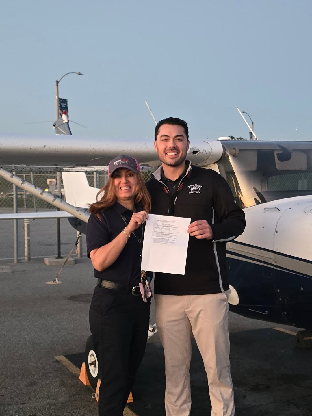 Aces High student milestone