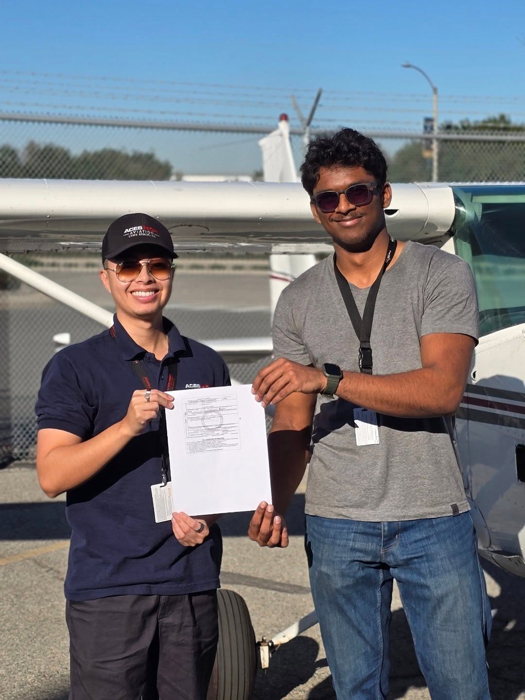 Aces High student milestone