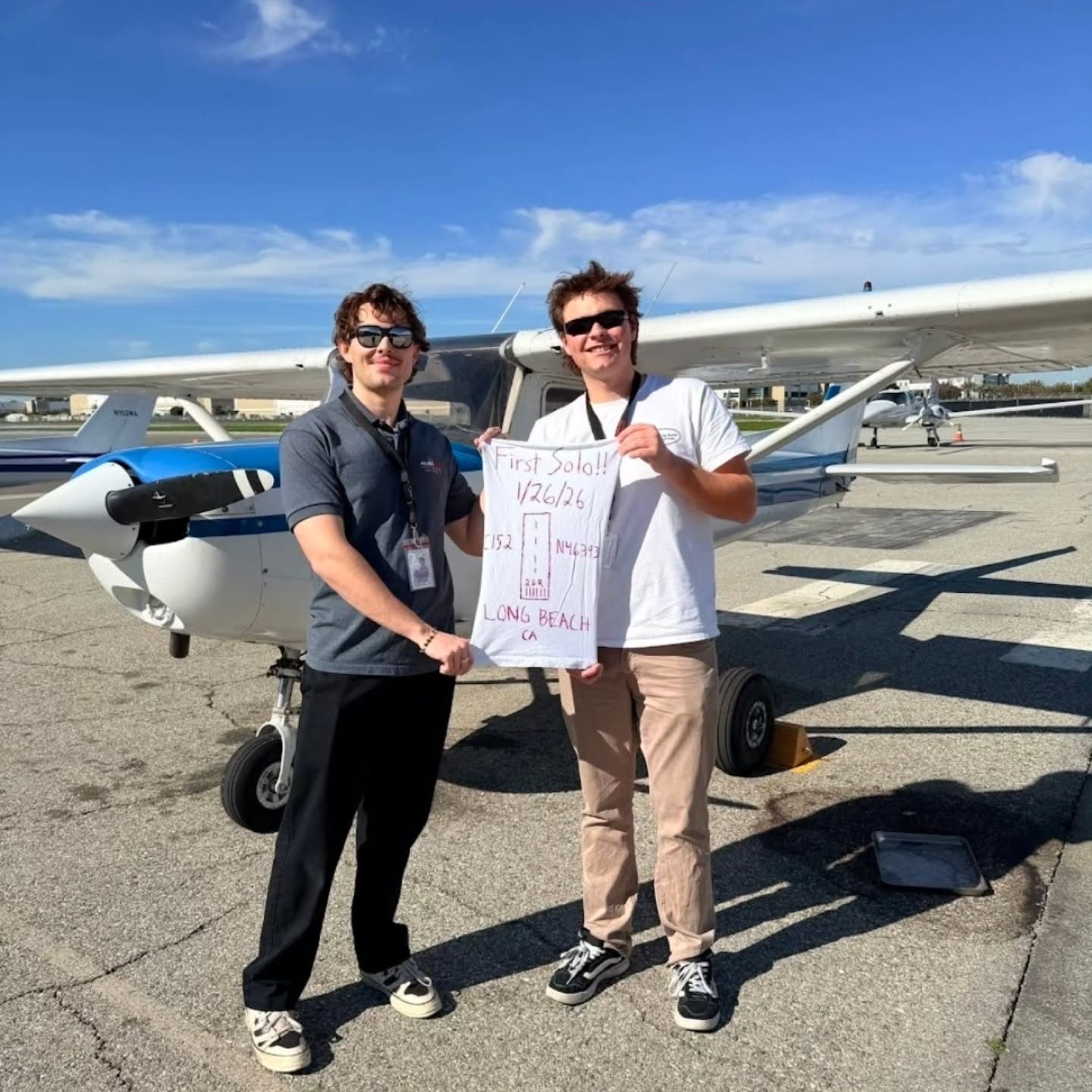 Aces High student milestone