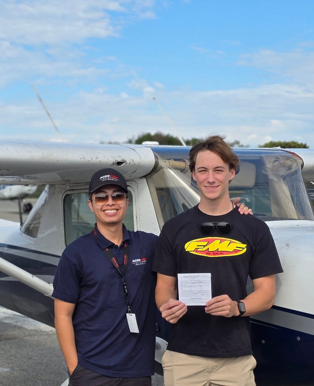 Aces High student milestone