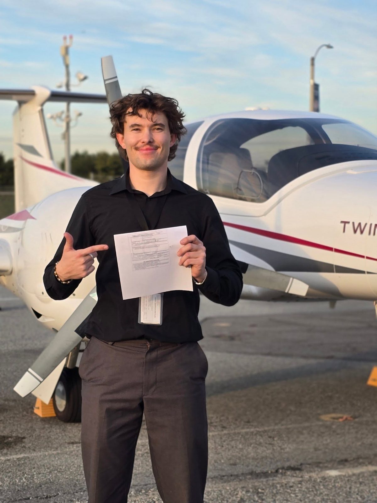 Aces High student milestone