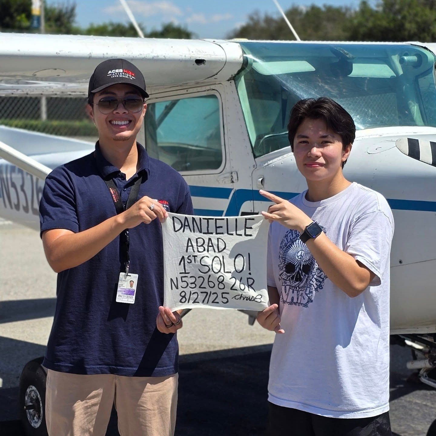 Aces High student milestone