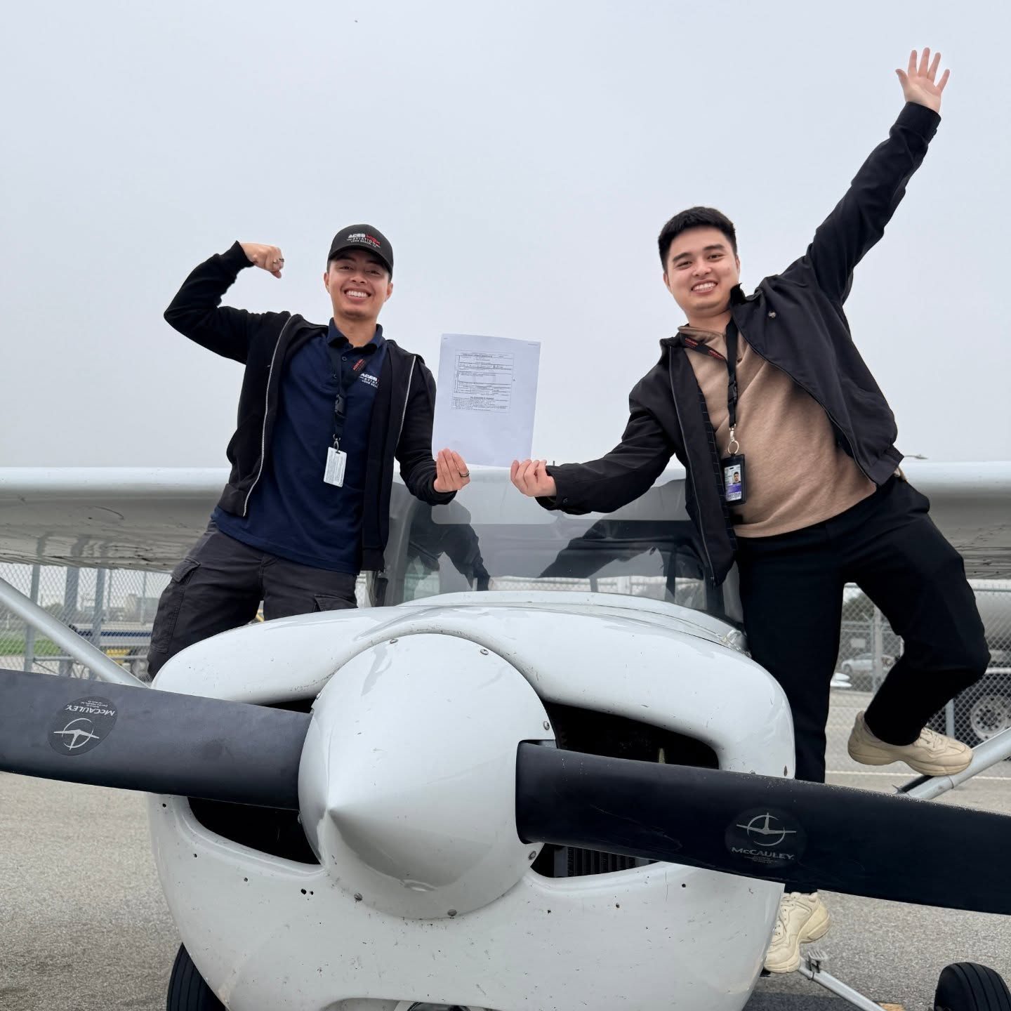 Aces High student milestone