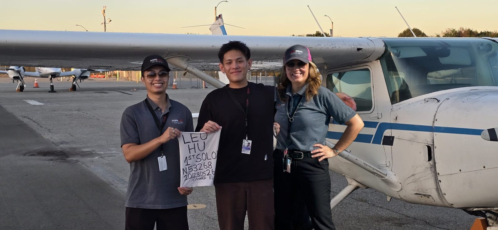 Aces High student milestone