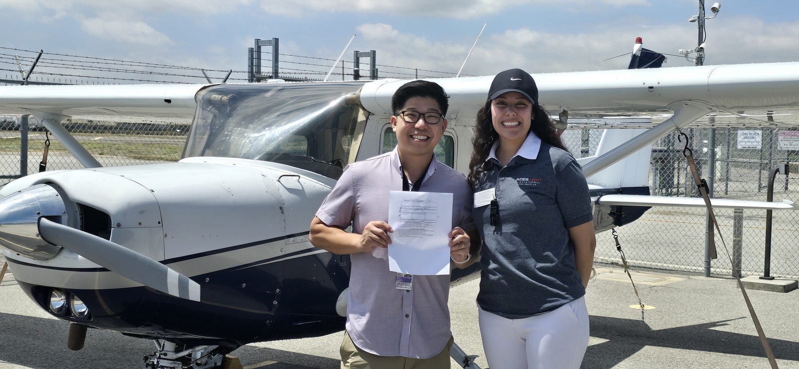 Aces High student milestone