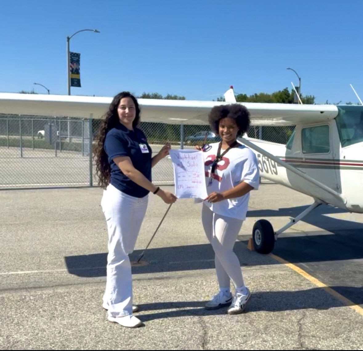 Aces High student milestone