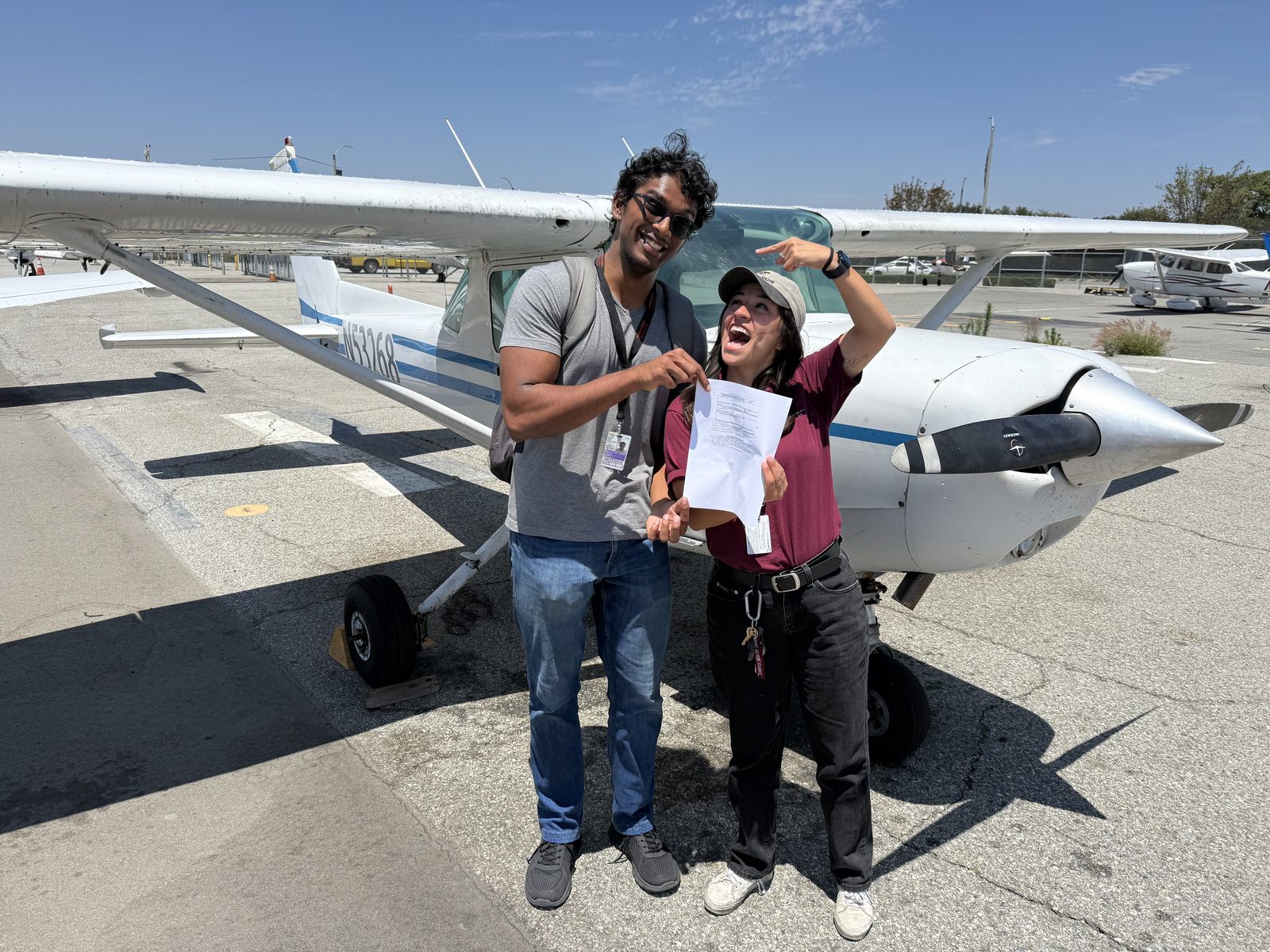 Aces High student milestone