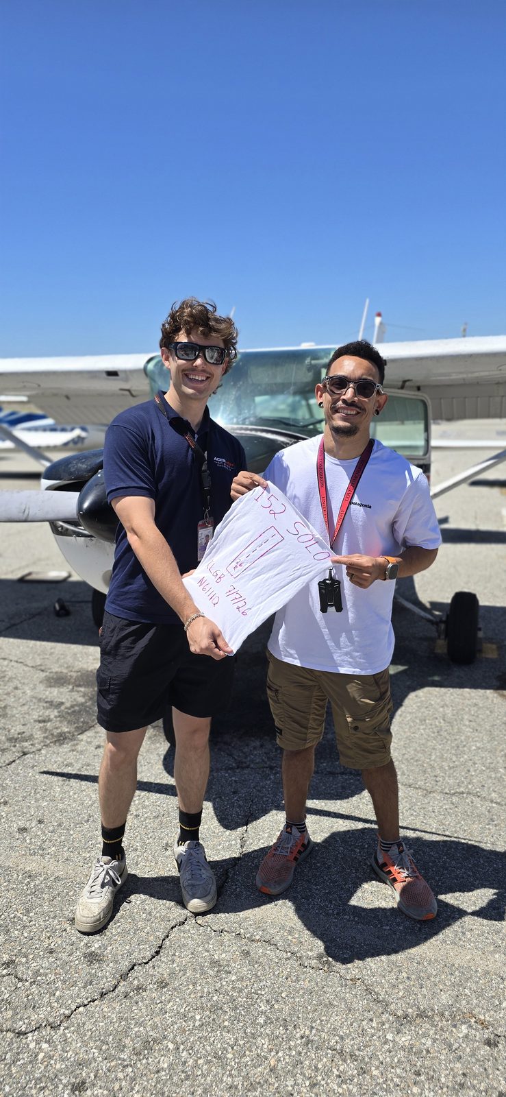 Aces High student milestone