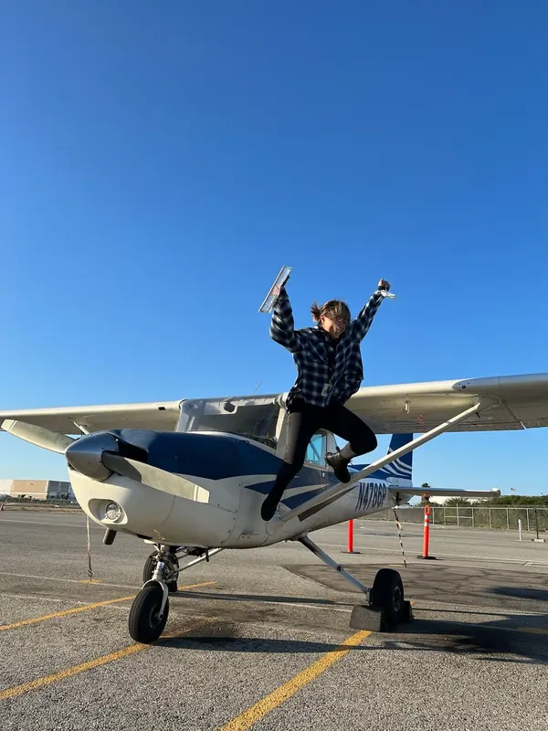 Aces High student milestone