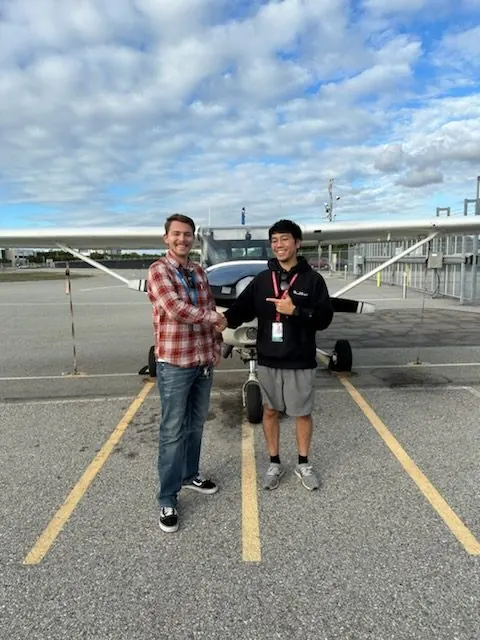 Aces High student milestone