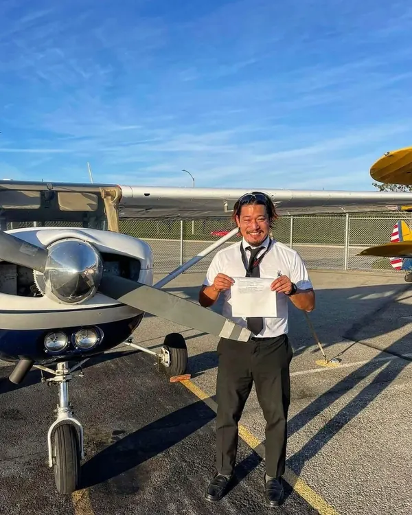 Aces High student milestone