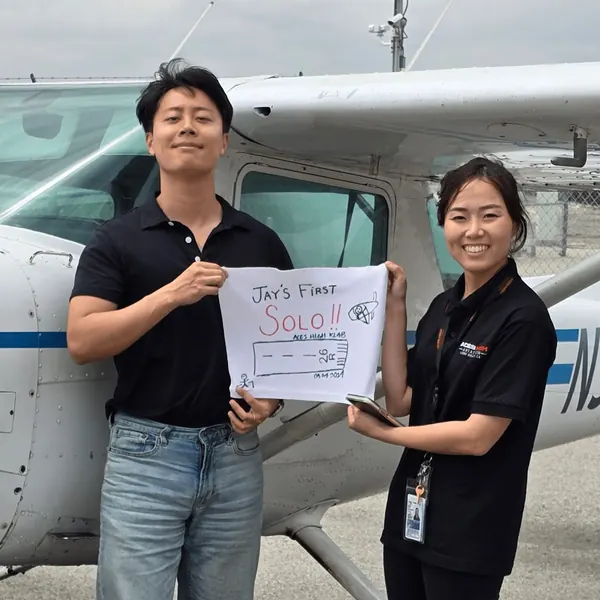 Aces High student milestone