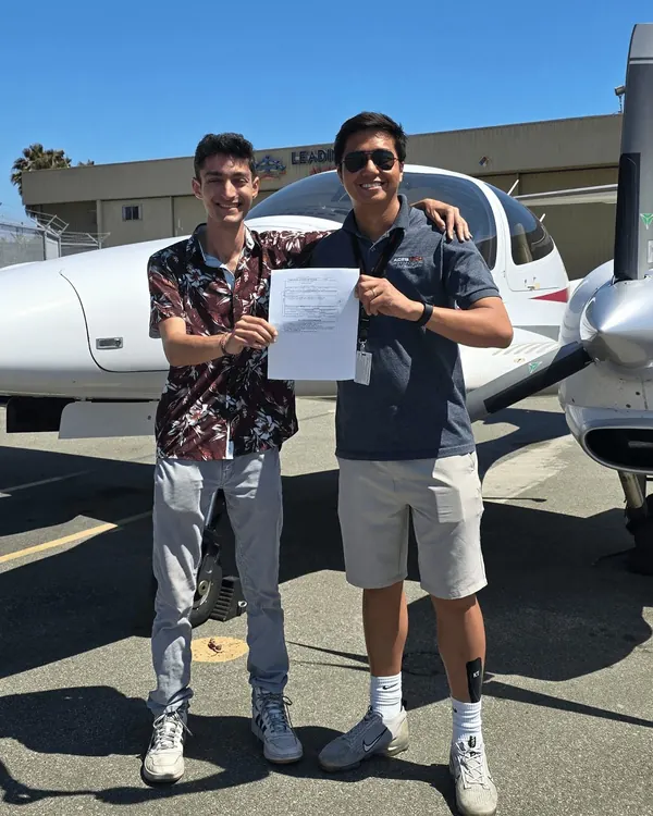Aces High student milestone