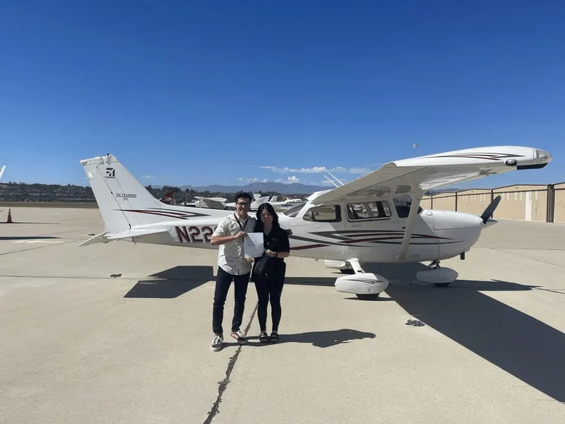 Aces High student milestone