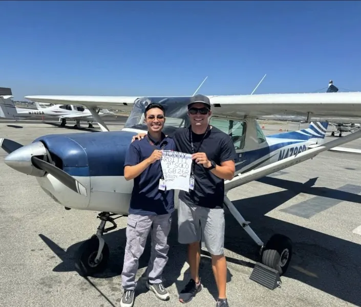 Aces High student milestone