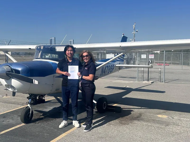 Aces High student milestone