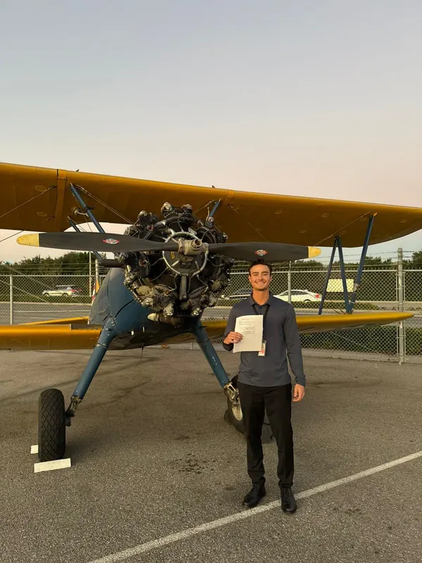 Aces High student milestone