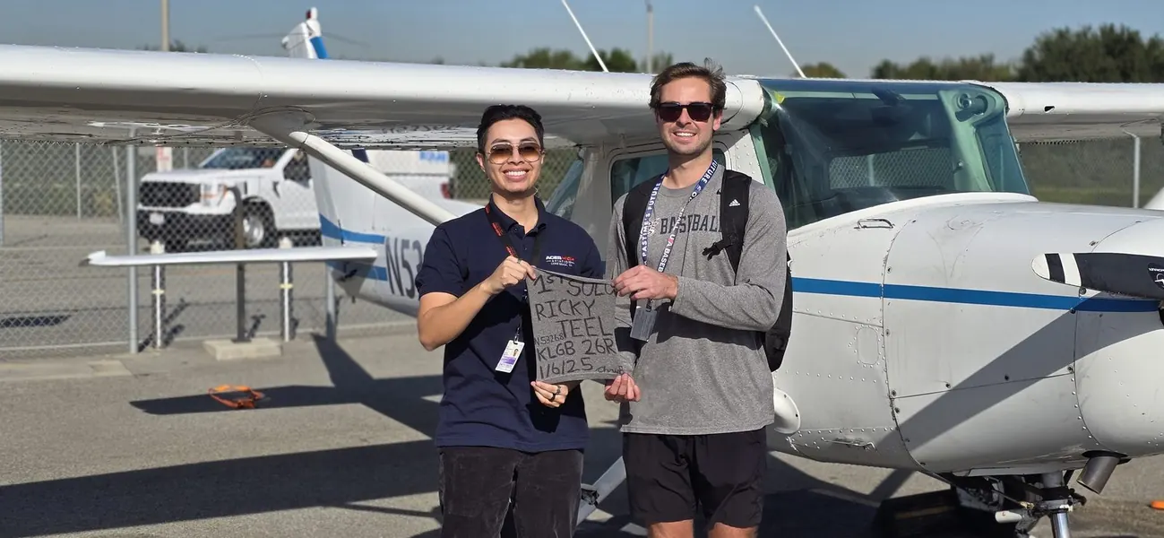 Aces High student milestone