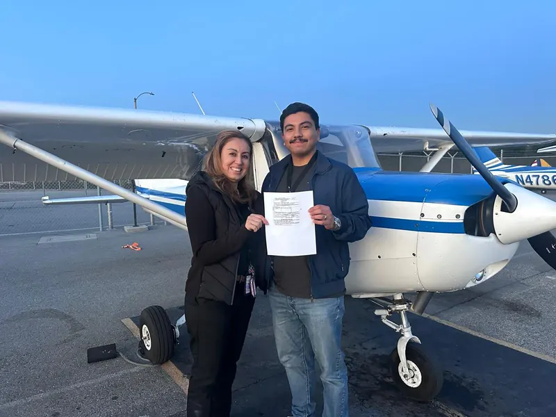 Aces High student milestone