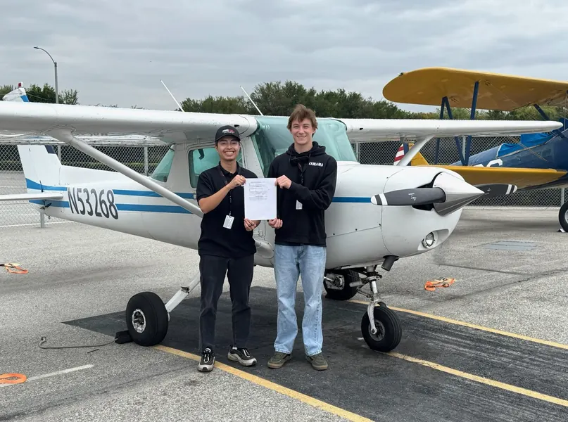 Aces High student milestone