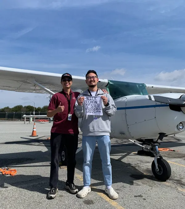 Aces High student milestone