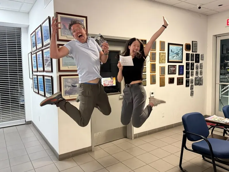 Aces High student milestone